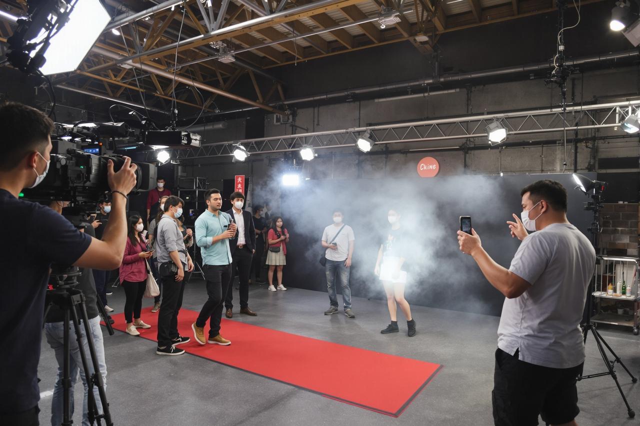 樱花视频开放日:走进拍摄现场